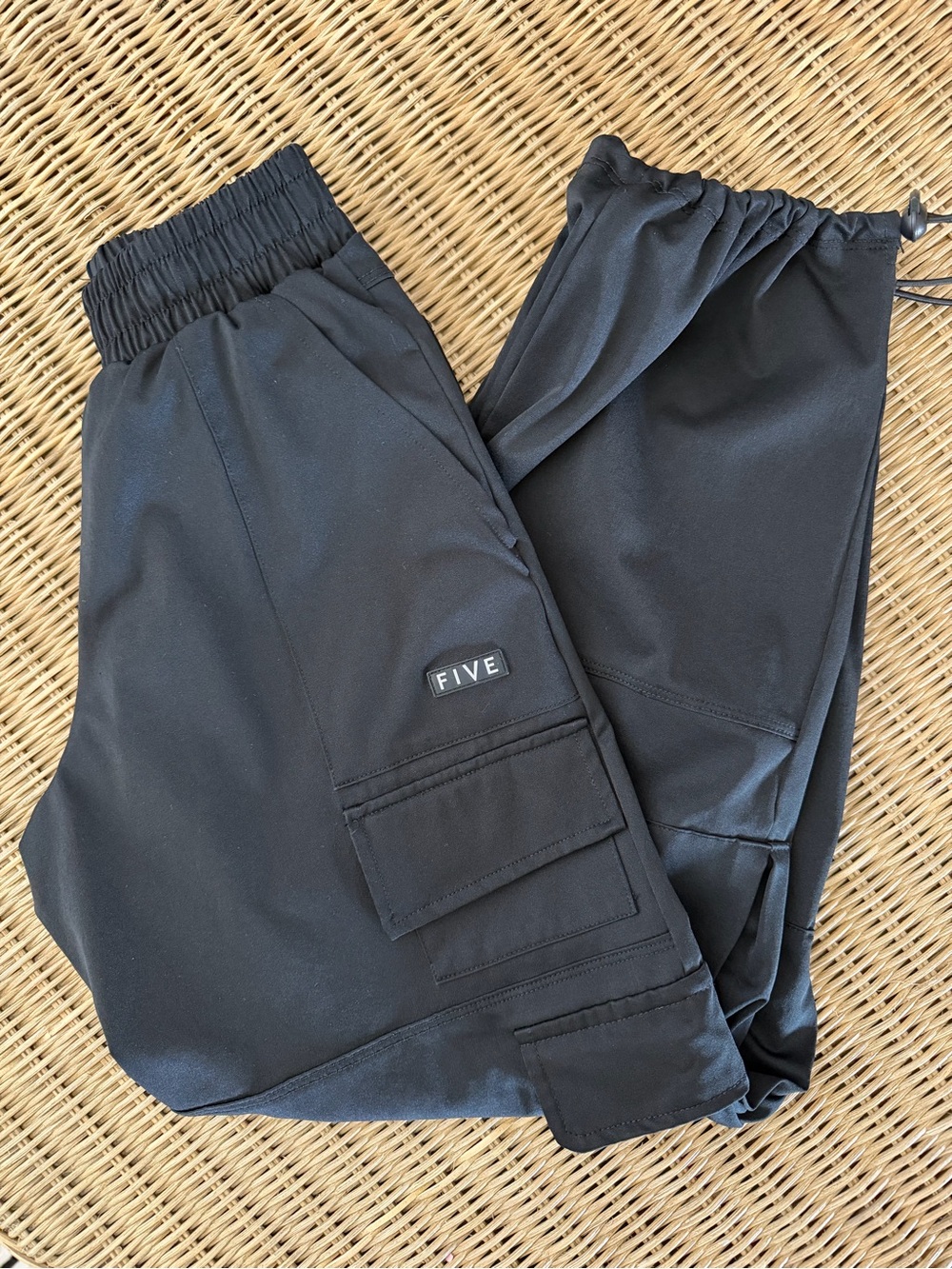 FIVE THE LABEL DANCEWEAR Black Cargo Pants Size Youth Large - Picture 6 of 7